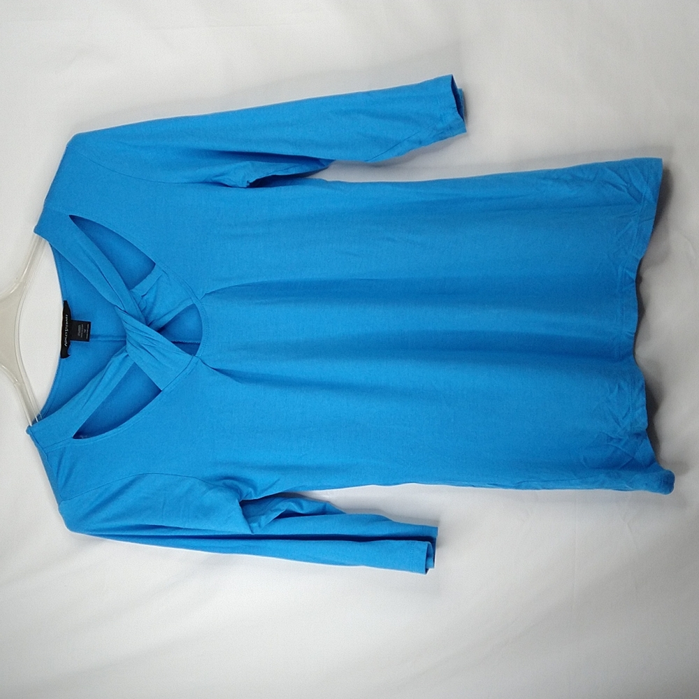 Ashley Stewart Crisscross Tunic Size: 12